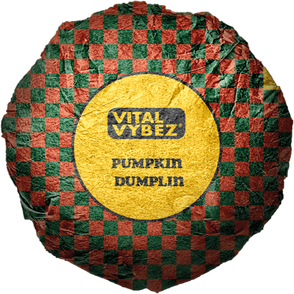 Pumpkin vegan dumpling